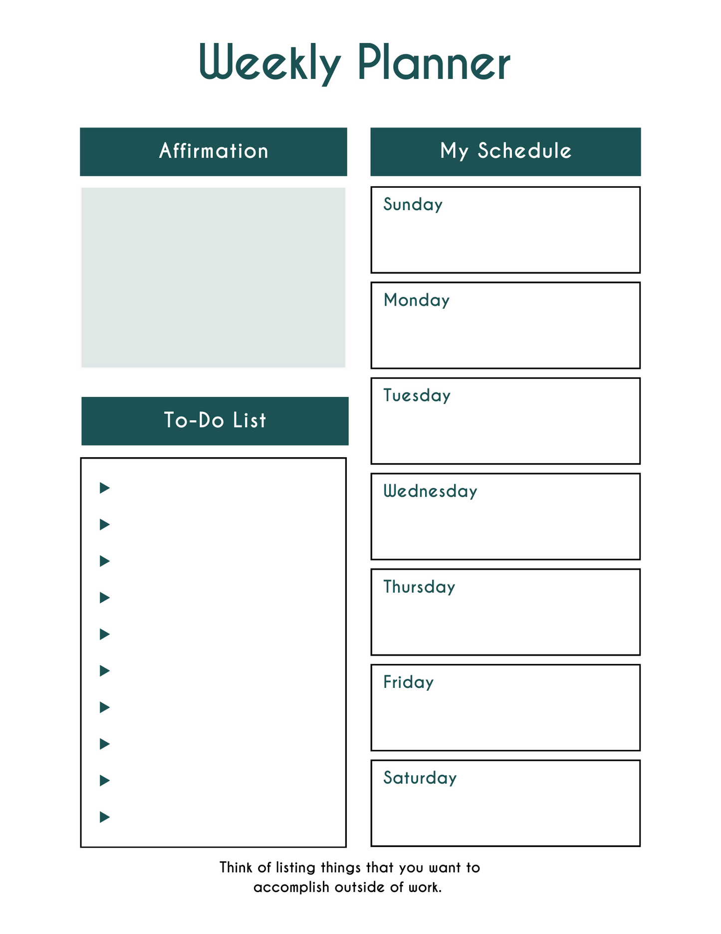 Digital Tayk Media: Productivity & Lifestyle Planner