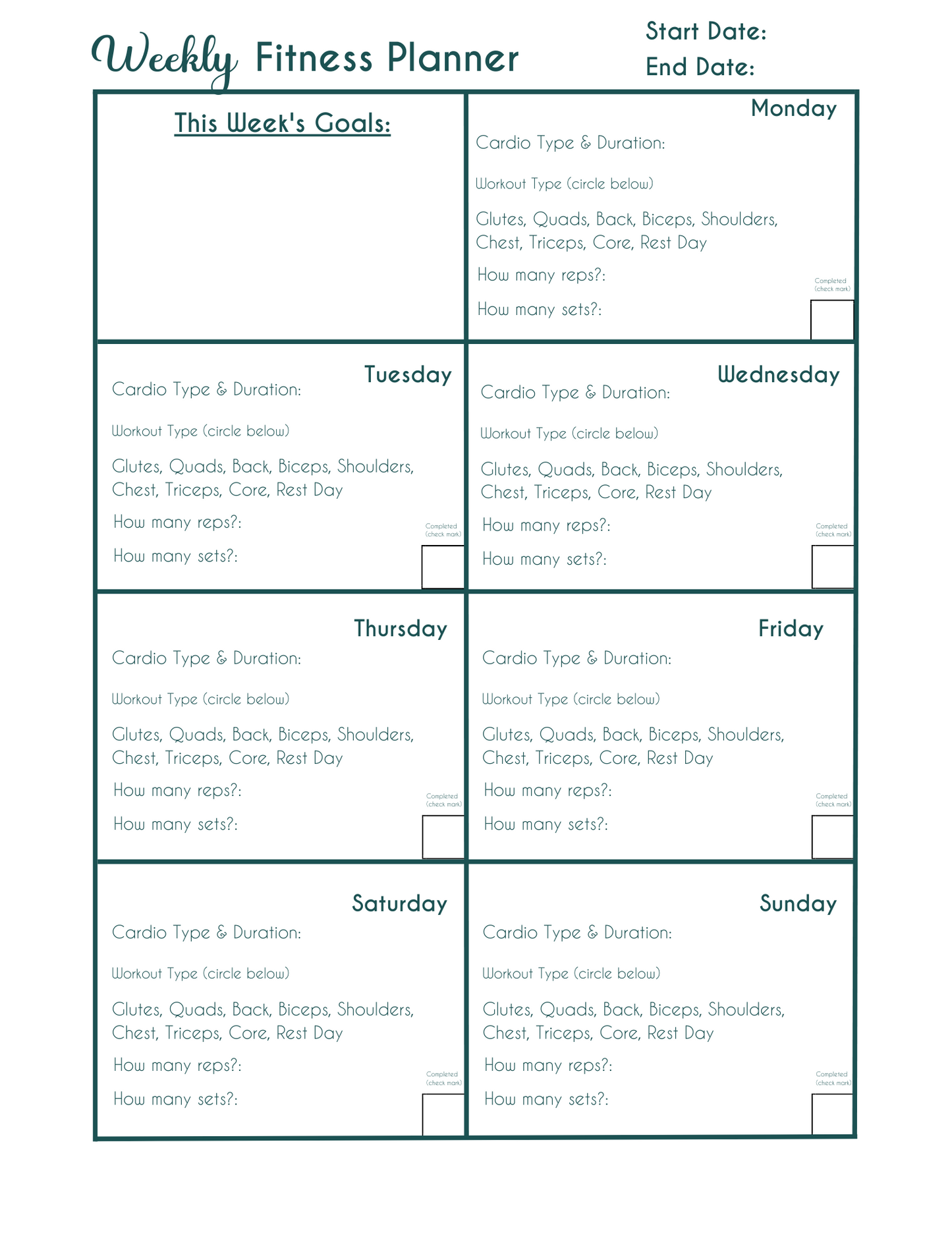 Digital Tayk Media: Productivity & Lifestyle Planner