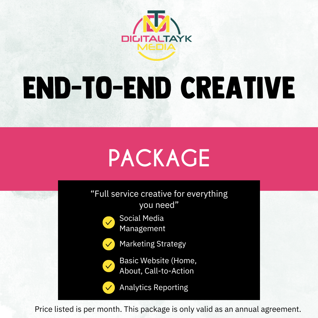 End-To-End Creative Package